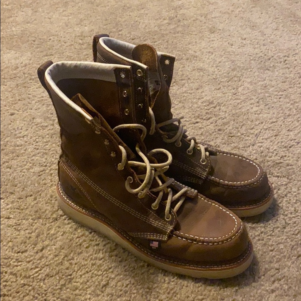Thorogood 8” Wedge Sloe Work Boots